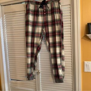 Aerie Multicolor Plaid Lounge Pants
